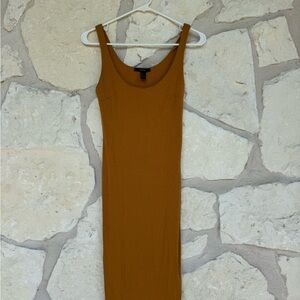 Forever 21 Brown Midi Dress